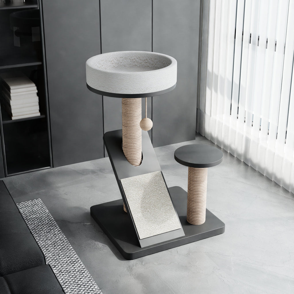 The Purrch - Luxury Cat Perch and Scratching Post