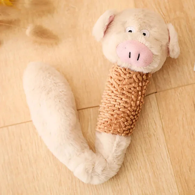 The Plush- Bite-Resistant Interactive Dog Teeth Cleaner
