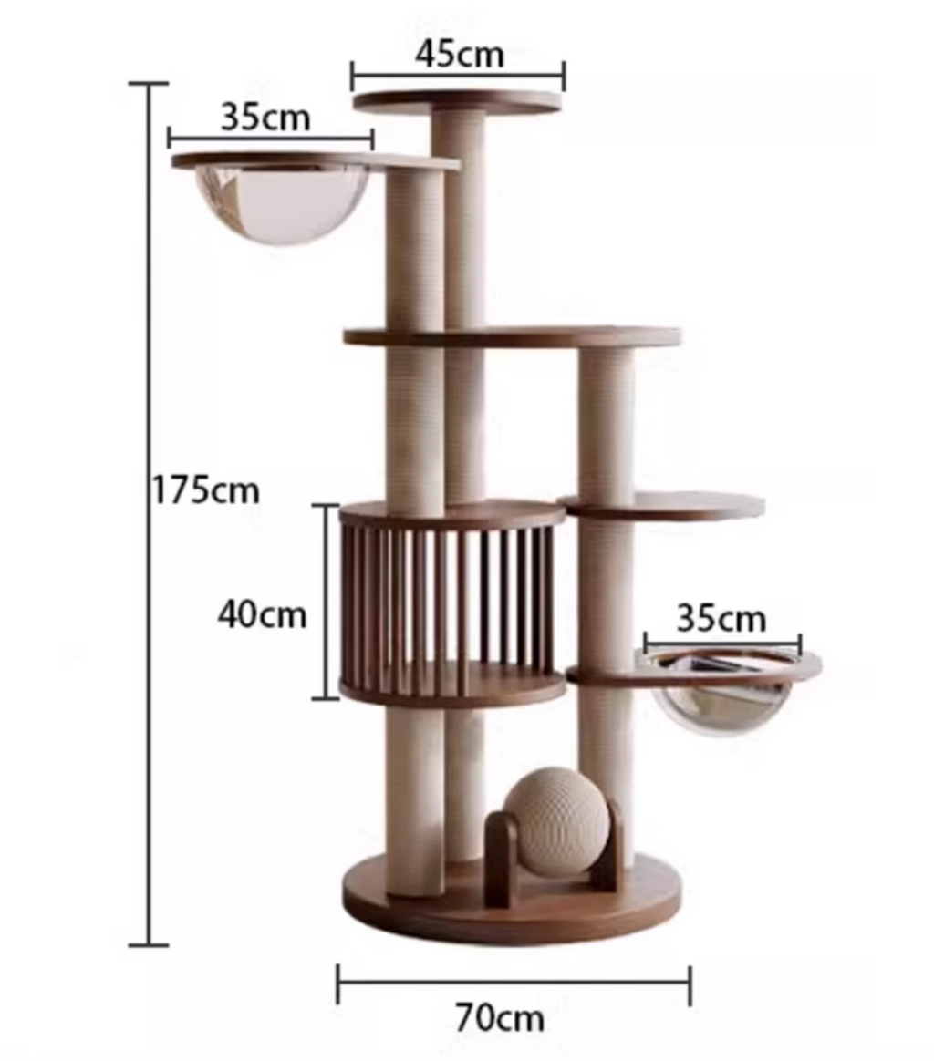 The Purrfect Estate - Cat Tree and Activity Tower