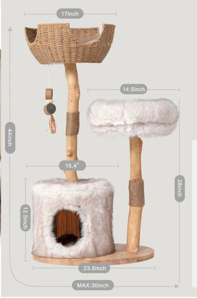 The Cloud Natural Cat Tree