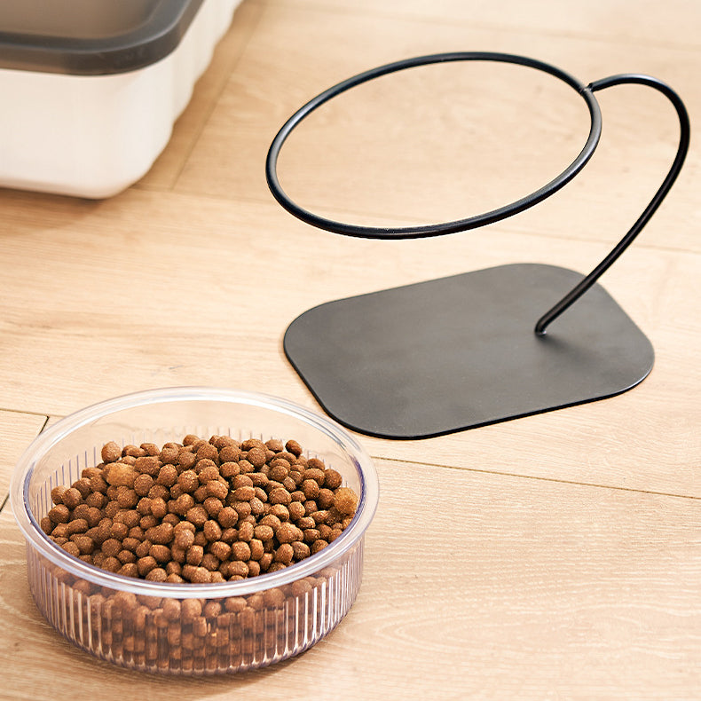 Luxury Raised Pet Bowls - Elevated Feeding Station for Small Dogs, Puppies, Cats