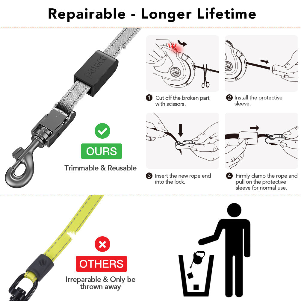 Dog Leash | Luxury Multifunctional Premium Rope Lead