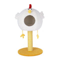 Wood Cat Climbing Frame | Small Luxury Chick Cat Tree with Sisal Scratcher