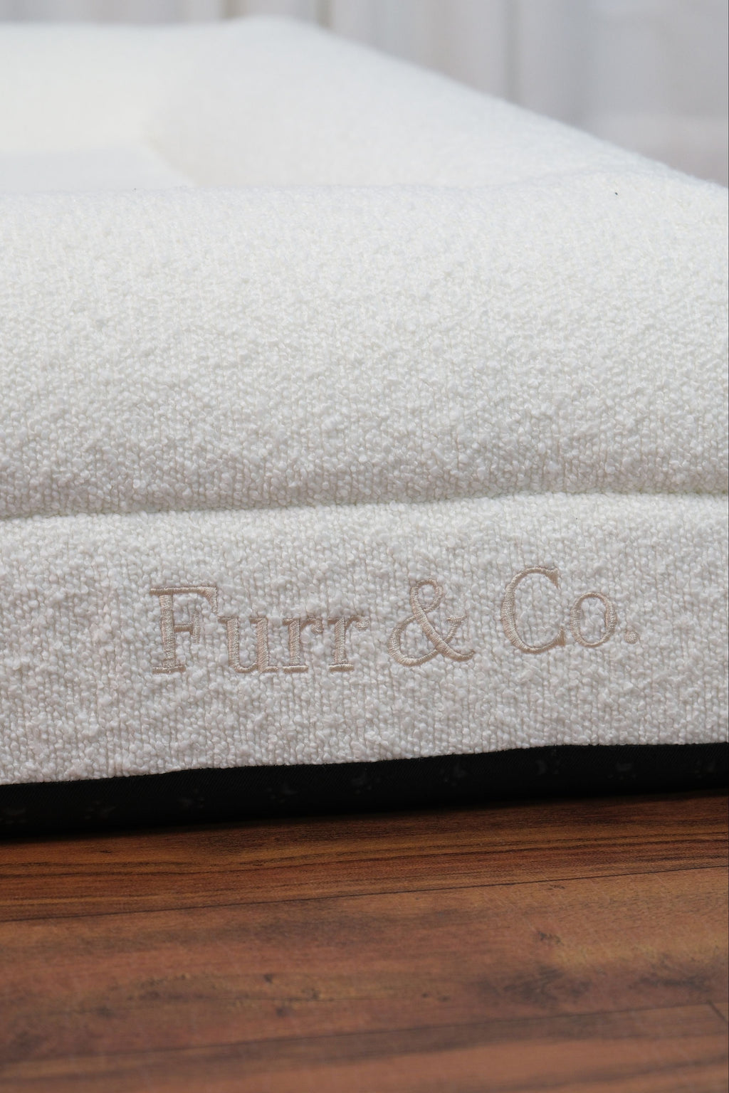 The Luxe Bouclé Restorative Pet Bed